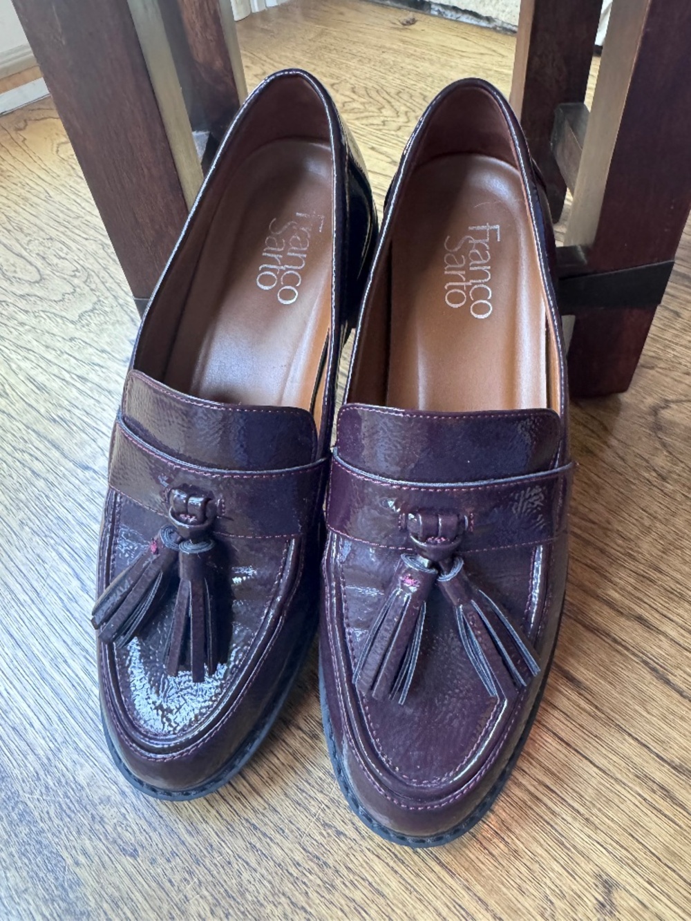 Franco Sarto women's loafers with Tassel size 9